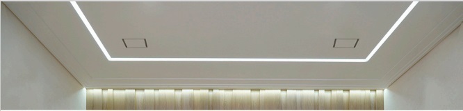 Диффузор под покраску скрытого монтажа SECRET FRAME D200мм